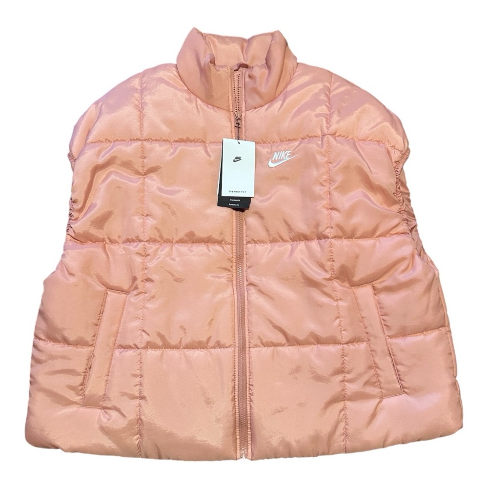 NWT Nike Puffer Vest Pink Size Medium